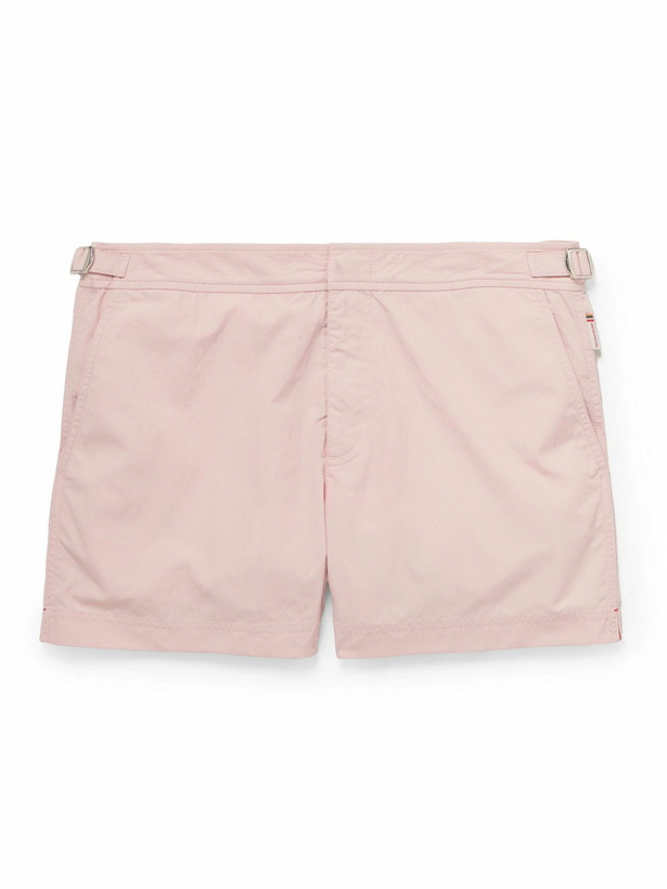 Photo: Orlebar Brown - Springer Slim-Fit Short-Length Swim Shorts - Pink