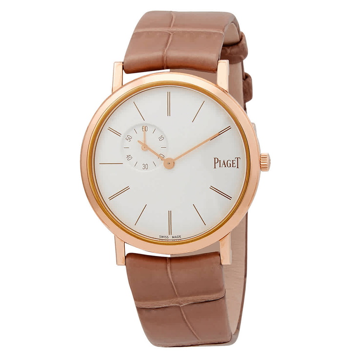 Photo: Piaget Altiplano White Dial 18kt Rose Gold Ladies Watch G0A39105
