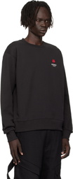 Kenzo Black Kenzo Paris 'Boke Flower' Embroidered Sweatshirt