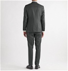 CANALI - Slim-Fit 130s Sharkskin Wool Suit Jacket - Gray