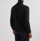 Incotex - Flexwool Rollneck Sweater - Black