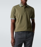 Gucci Cotton-blend piqué polo shirt