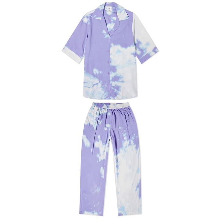 Photo: Suku Acid Print Short Sleeve Shirt & Trouser Set