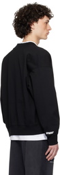 AAPE by A Bathing Ape Black Main Cardigan