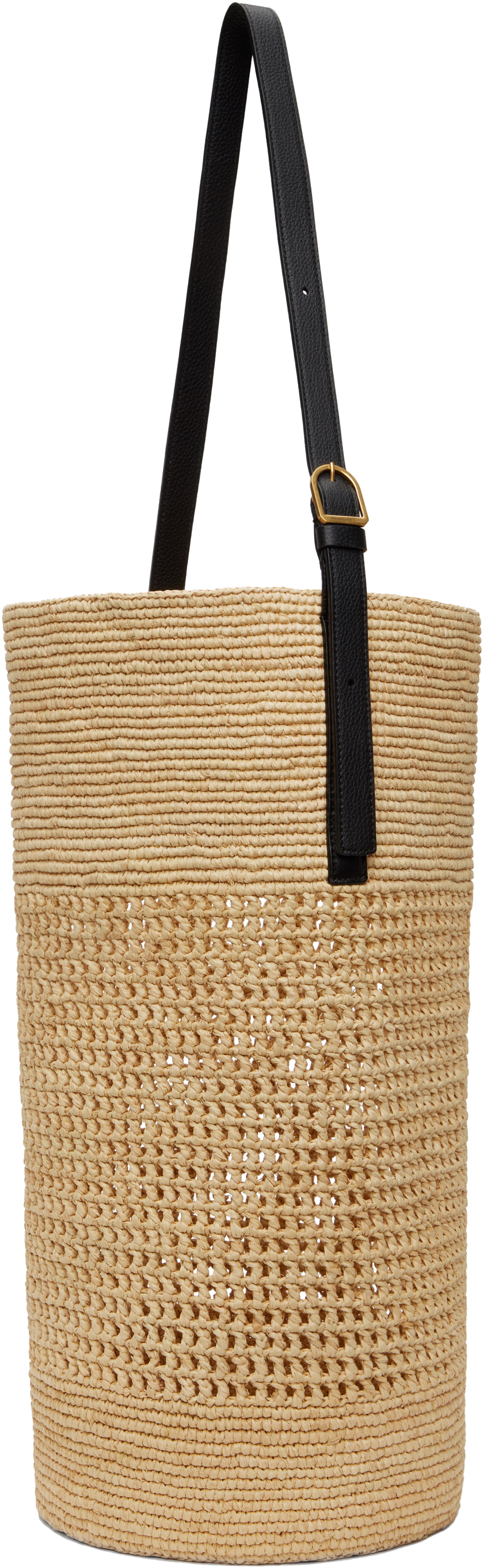 【関税込み】KHAITE ベージュ Billie Bucket トートバッグ KHAITE Billie Bucket Bag in Natural | FWRD