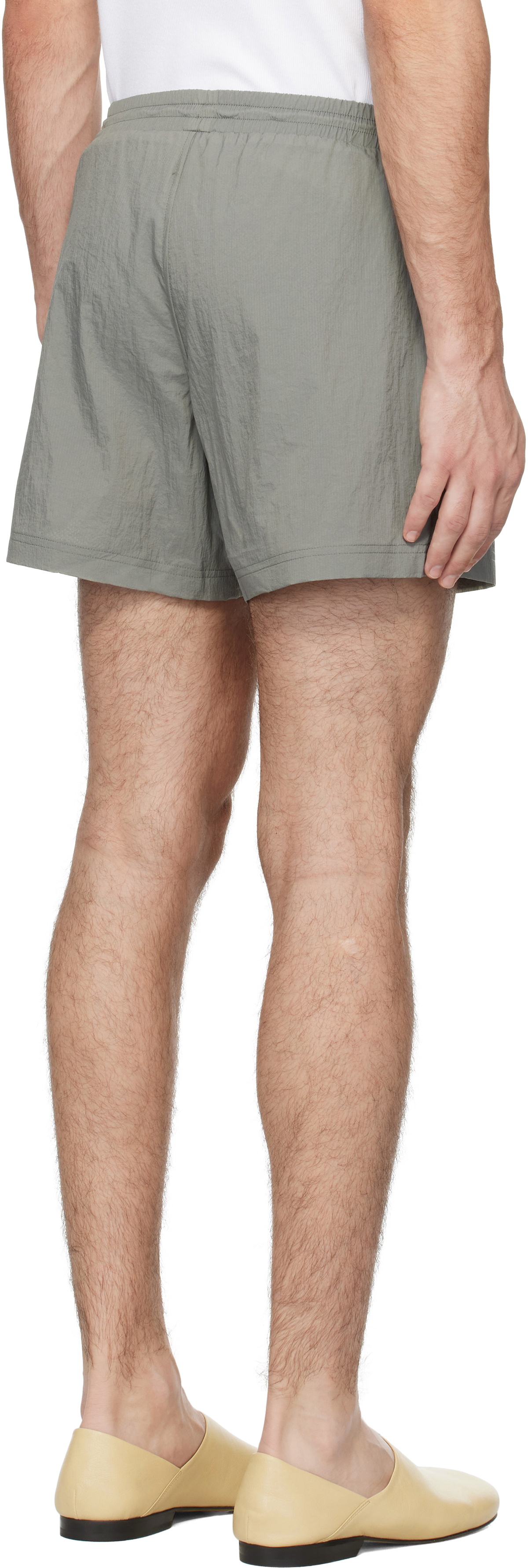 Tonywack Gray Drawstring Tech Shorts