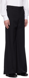 Balmain Black Relaxed-Fit Trousers