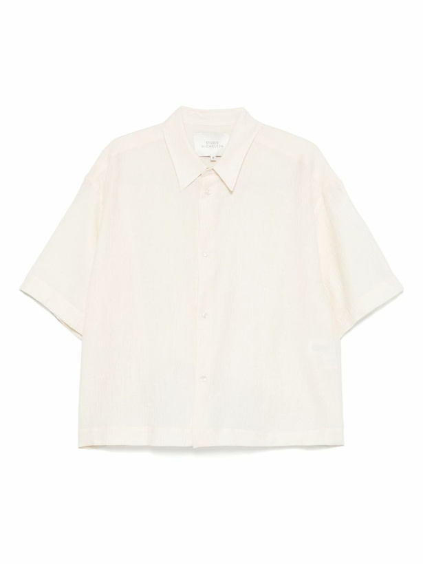 Photo: Studio Nicholson Short-Sleeve Shirt