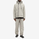 Norse Projects Men's Stand Collar Gore-Tex 3L Shell in Mid Khaki