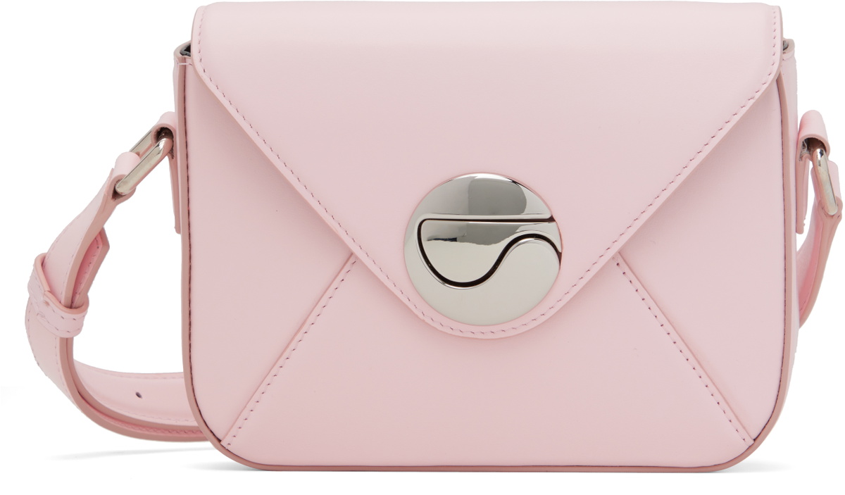 Coperni Pink Mini Mail Box Bag