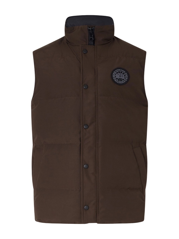 Photo: Canada Goose - Black Label Garson Quilted Shell Down Gilet - Brown