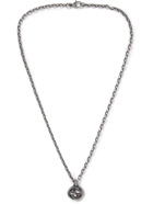 GUCCI - Burnished Sterling Silver Necklace