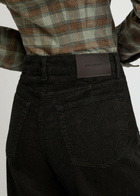 Our Legacy Treble Cut Wide-leg Corduroy Trousers Dark Brown