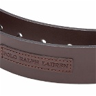Polo Ralph Lauren Men's Roller Buckle Belt in Brown
