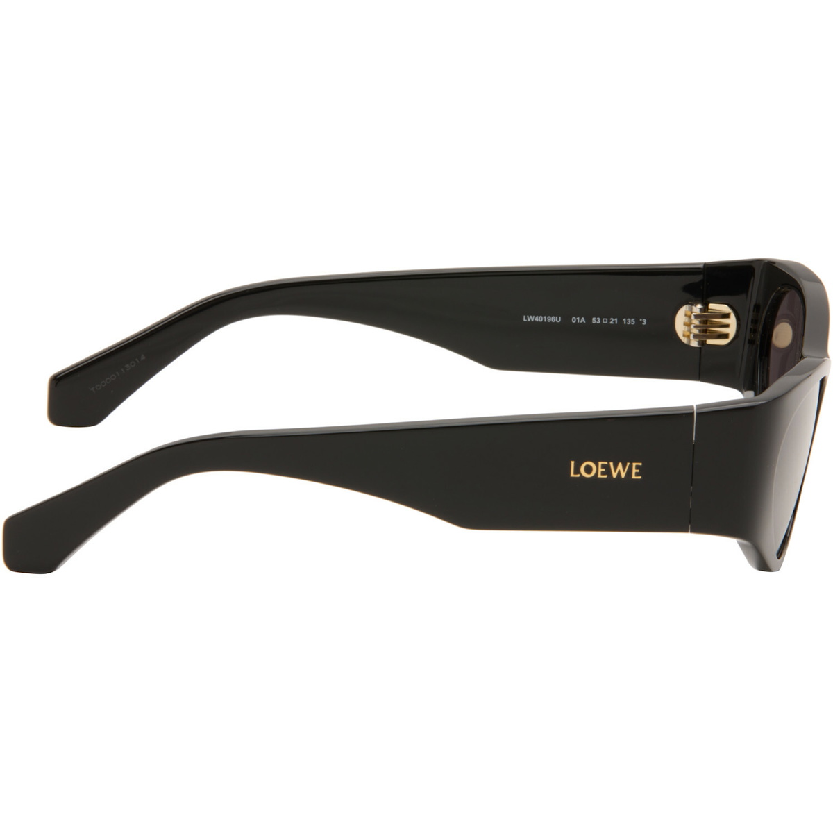 LOEWE Black Flash Small Cateye Sunglasses