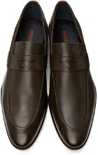 Hugo Brown Penny Loafers