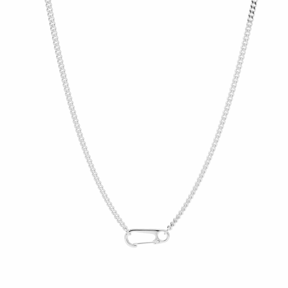 Miansai - Aegis Trilogy Silver Agate Pendant Necklace Miansai