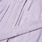 Tekla Fabrics Terry Bathrobe in Lavender