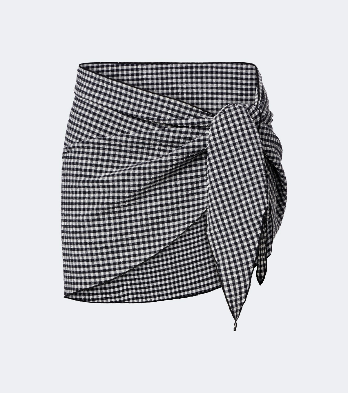 Montce Gingham beach cover-up