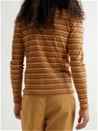 adidas Consortium - Wales Bonner Slim-Fit Striped Ribbed Cotton-Blend T-Shirt - Multi