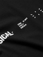 MCQ - Logo-Appliquéd Printed Cotton-Jersey T-Shirt - Black