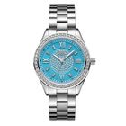 JBW Mondrian 34 Quartz Blue Dial Unisex Watch J6388E