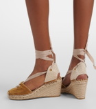 Valentino Garavani Resort suede espadrille wedges