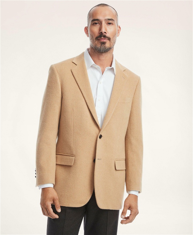 Photo: Brooks Brothers Men's Madison Traditional-Fit Camel Hair Sport Coat | Beige