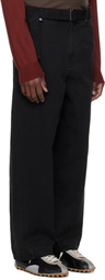 Entire Studios Black Gully Trousers