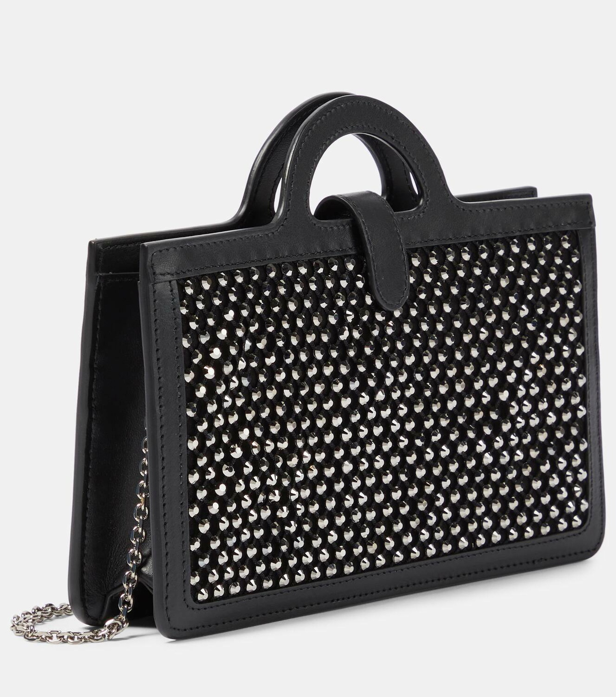 Marni Tropicalia embellished wallet on chain Marni