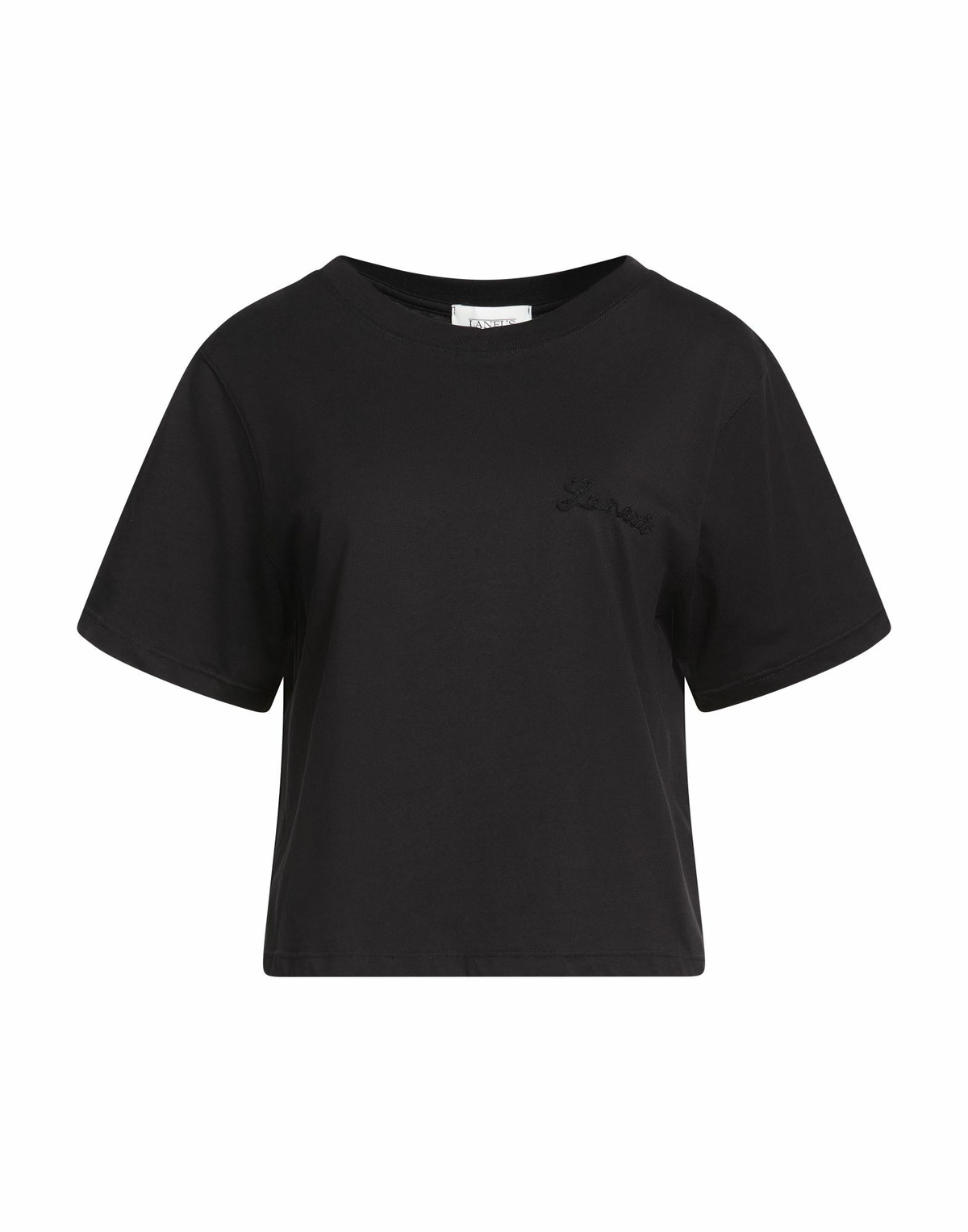 Laneus Womens T-shirt in Black