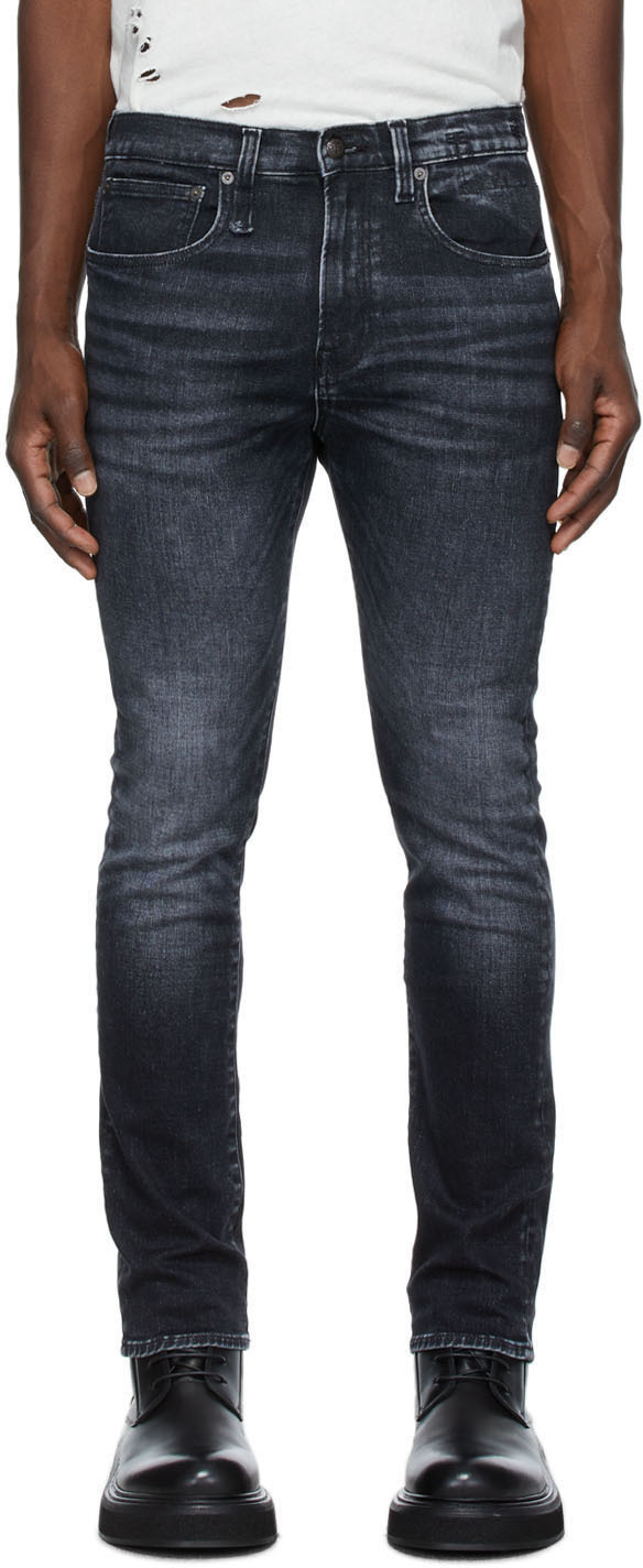 R13 Black Skate Jeans R13