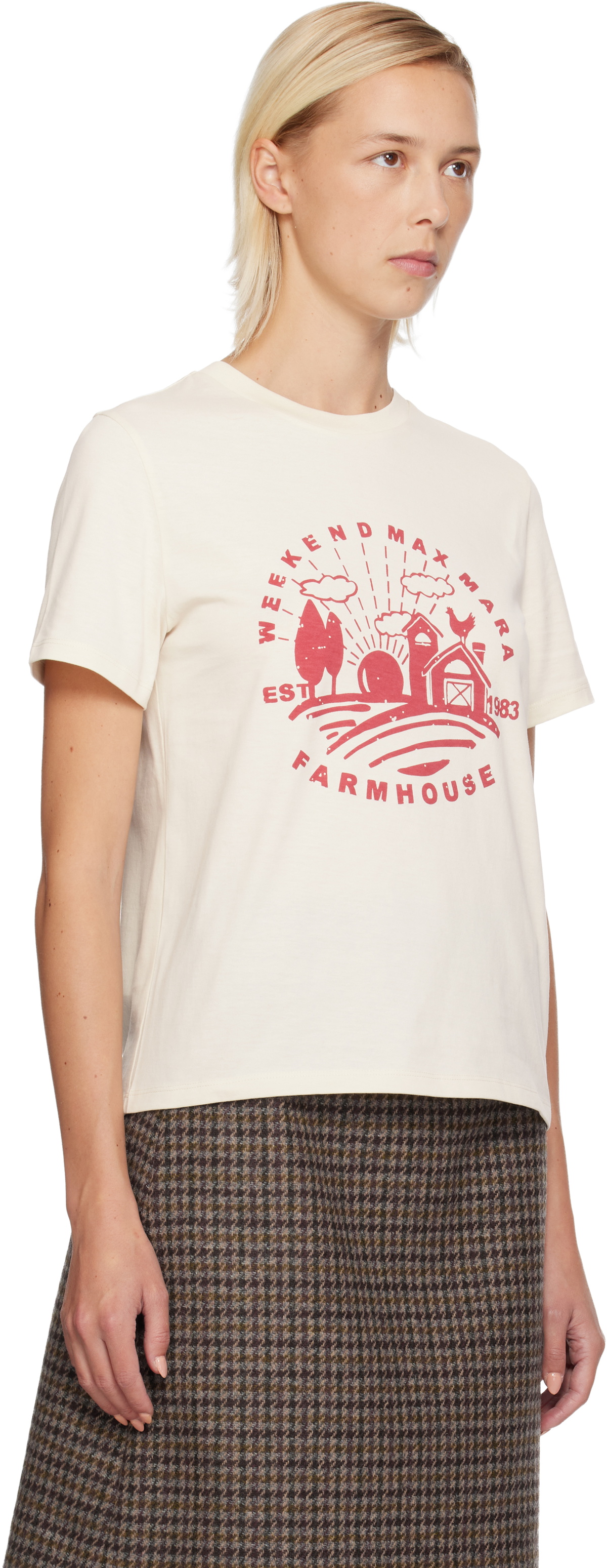 Weekend Max Mara Off-White Clown T-shirt