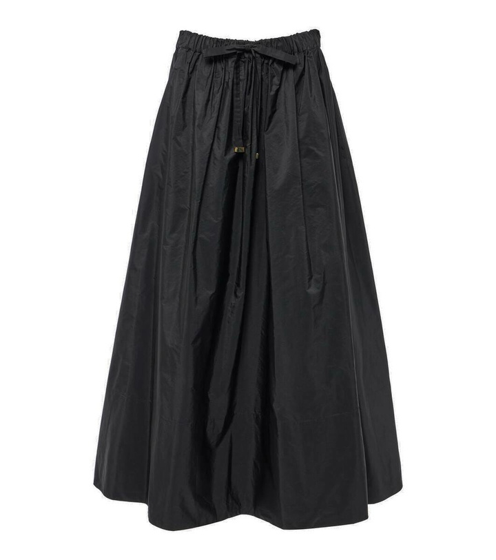 Photo: 'S Max Mara Lirica taffeta maxi skirt