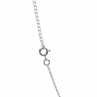 A.P.C. Men's Lock Necklace in Silver