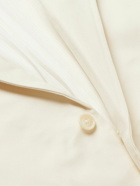 Adish - Wool-Trimmed Cotton-Twill Overcoat - Neutrals
