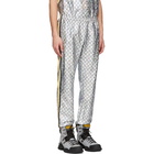 Gucci Black and Silver GG Printed Lounge Pants