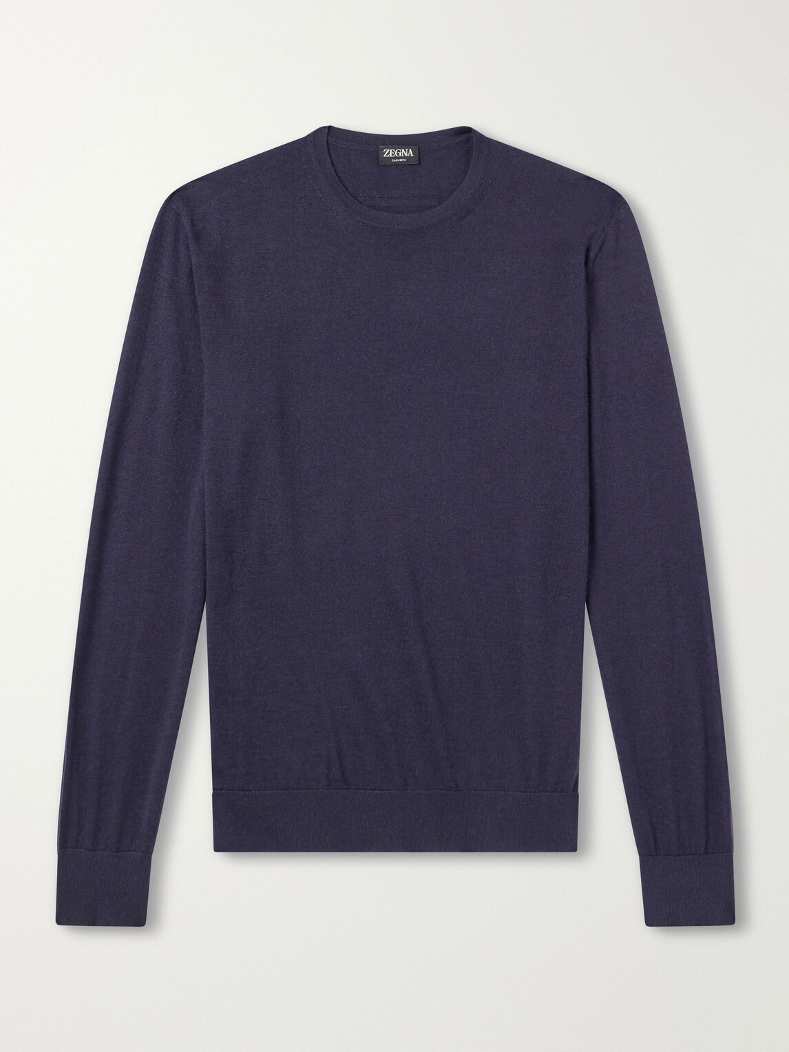 Zegna - Cashmere and Silk-Blend Sweater - Blue