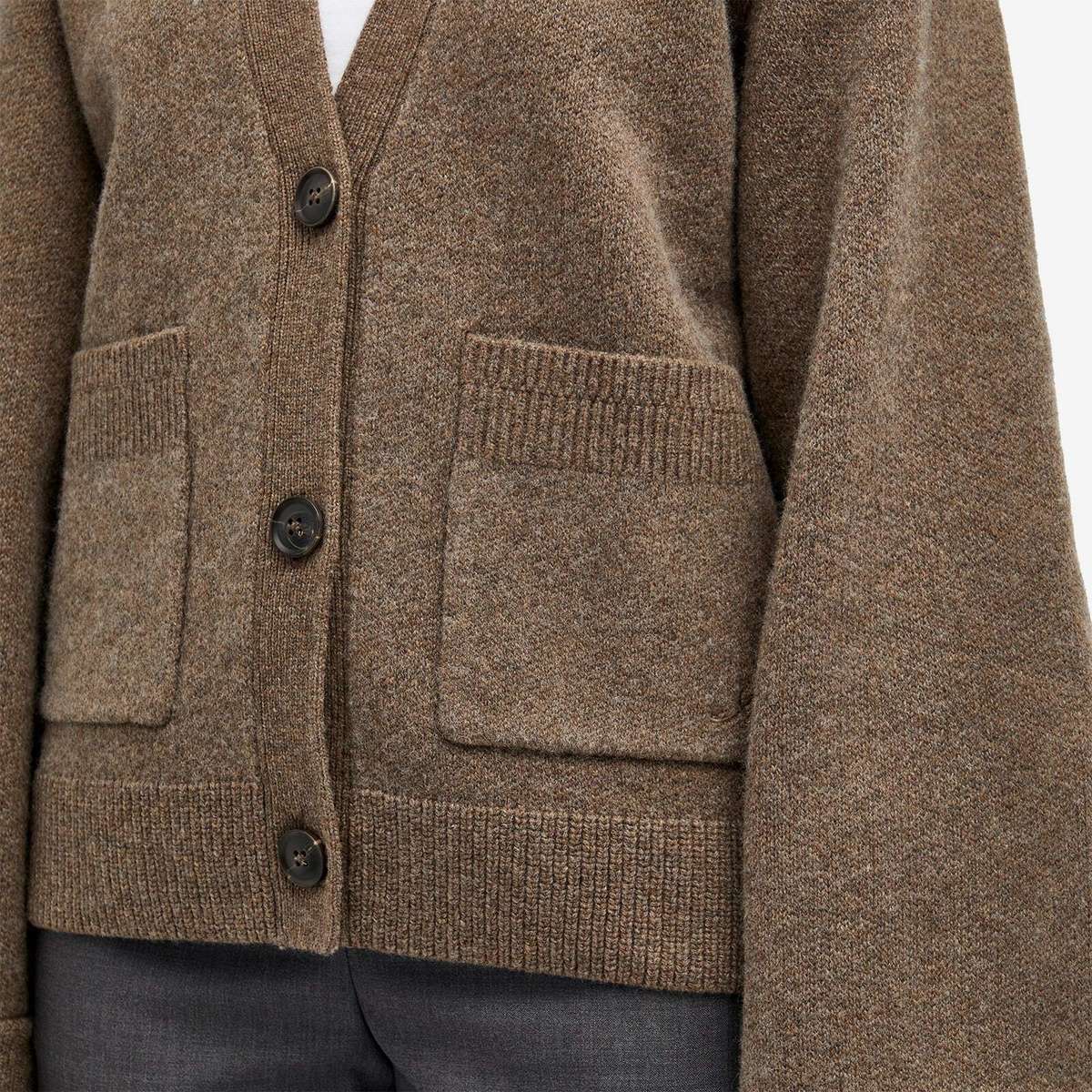 Axel Arigato Women's Memory Relaxed Cardigan in Brown