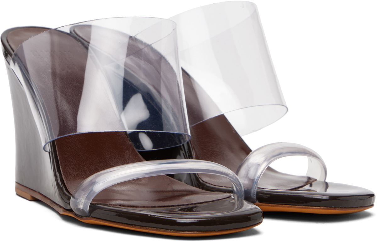 Maryam Nassir Zadeh Brown Olympia Wedge Heeled Sandals