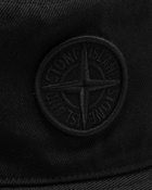 Stone Island Hat Mix Wool Gabardine Hat Black - Mens - Hats