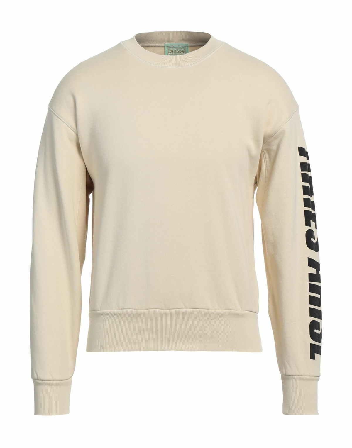 Aries Mens Sweatshirt in Beige