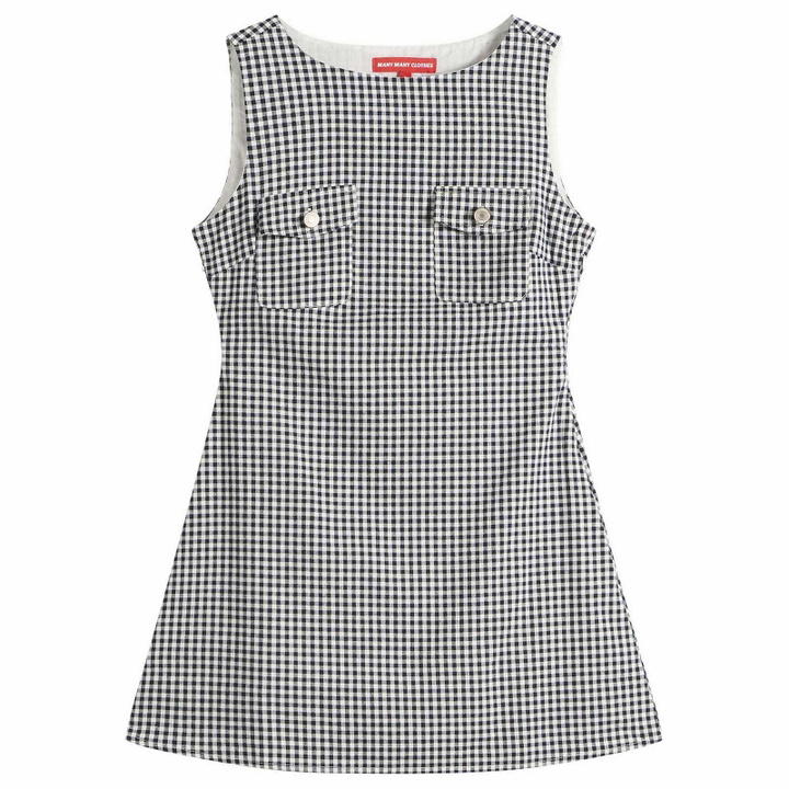 Photo: Many Many Clothes Women's The Winona Dress in Navy Plaid
