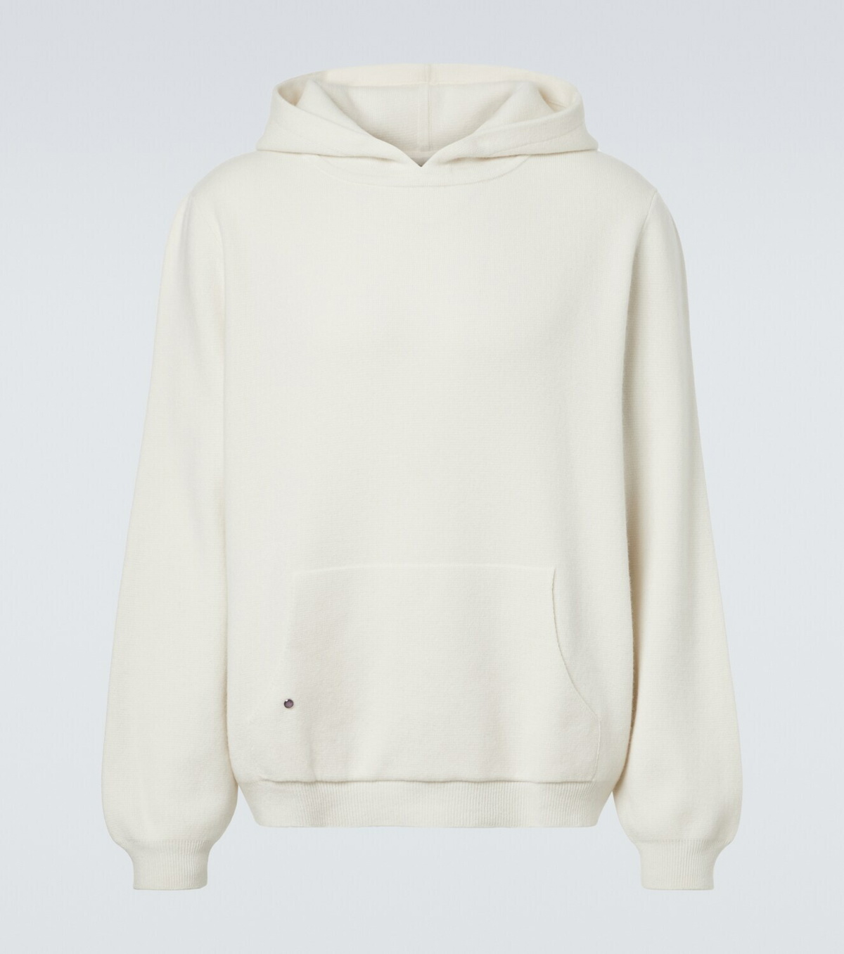 God's True Cashmere Cashmere hoodie with amethyst