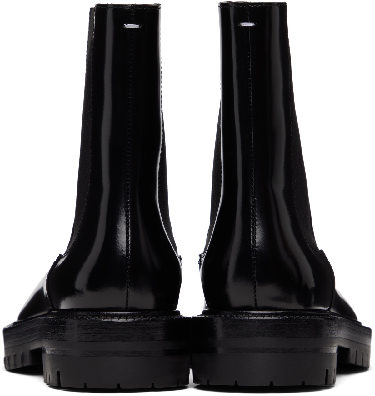Maison Margiela Black Tabi Chelsea Boots