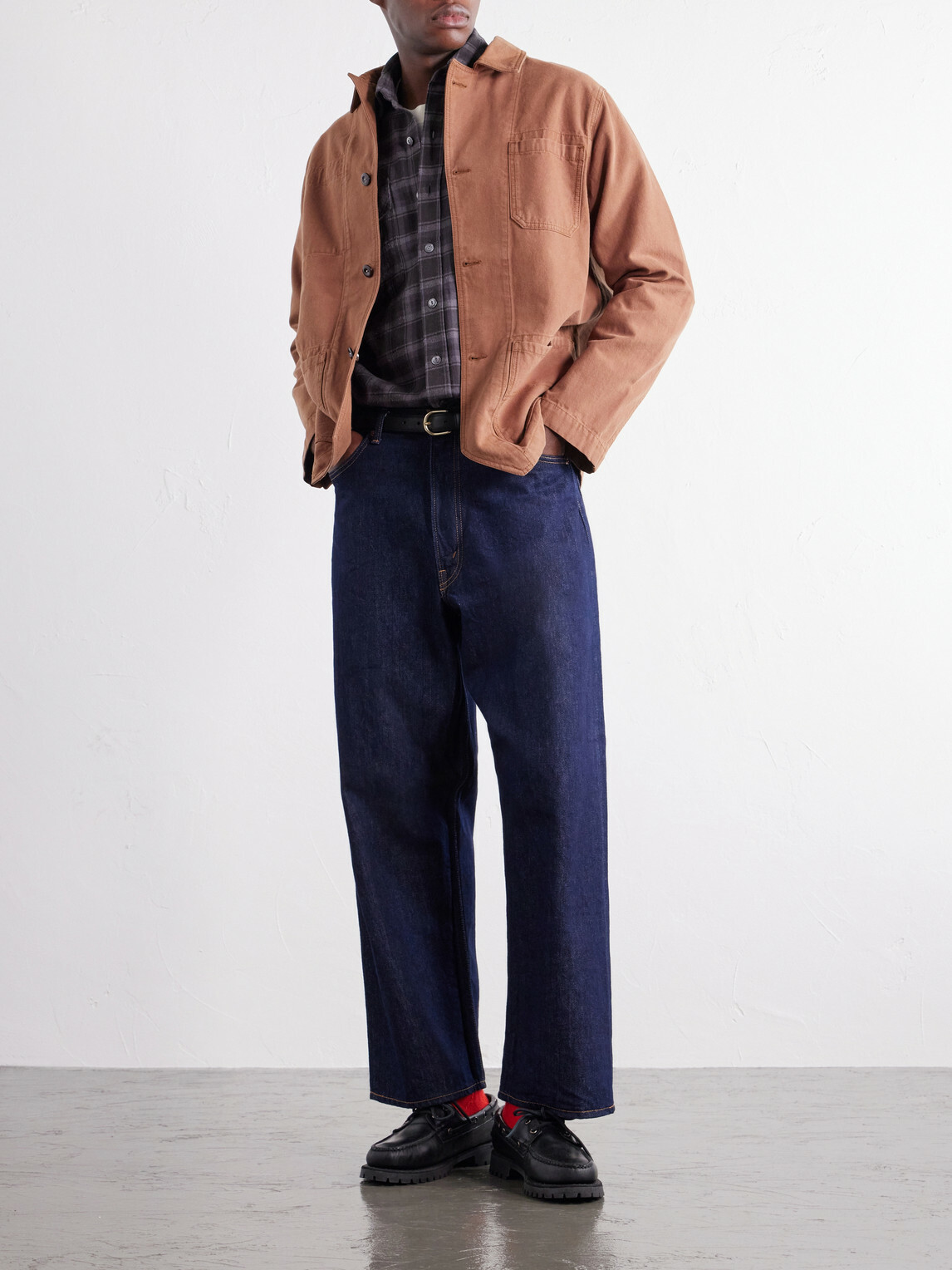 Drake's - Cotton-Canvas Overshirt - Brown