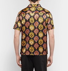 Stüssy - Shield Camp-Collar Printed Satin Shirt - Multi