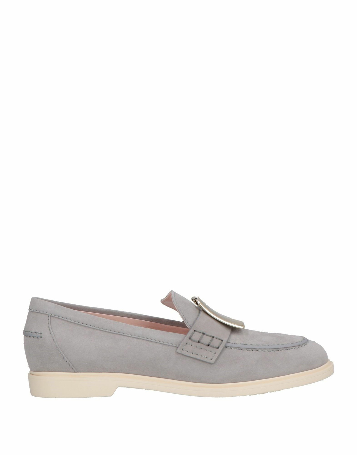 Roger Vivier Womens Loafers Light in Grey