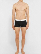 Calvin Klein Underwear - Three-Pack Low-Rise Stretch-Cotton Boxer Briefs - Black