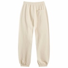 Sporty & Rich Men's S&R Sweat Pants in Cream/Sky Blue